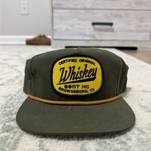 Certified Original Whiskey Olive Green Cap